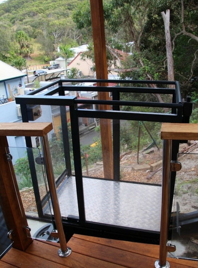 Single Rail Inclinator