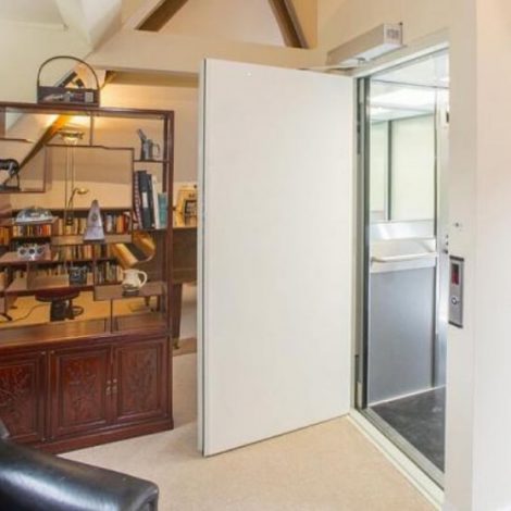 Home Lift with door open